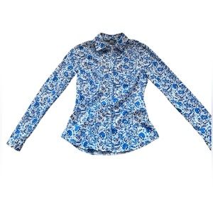 H&M size 2 floral button down